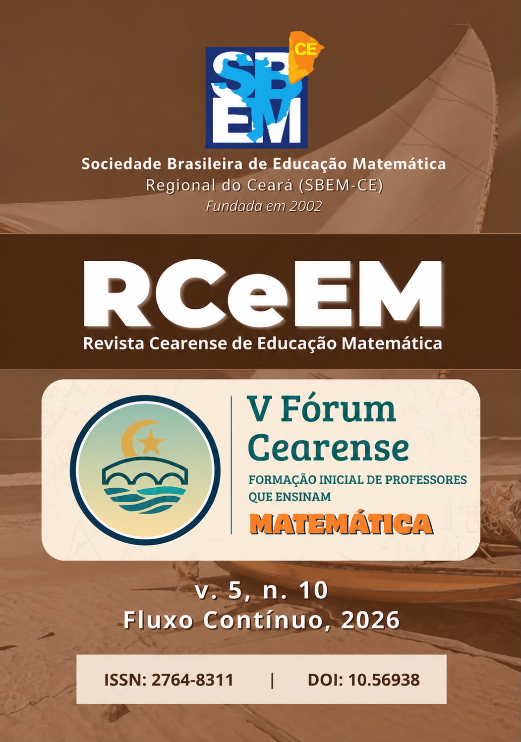 					Visualizar v. 5 n. 10 (2026): Número Especial - V Fórum Cearense de Formação Inicial de Professores de Matemática
				